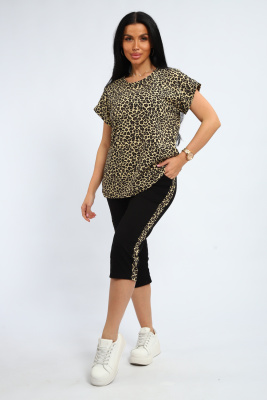 Костюм женский 354 леопард