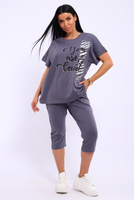 Костюм  ЕКБ-1077 серый